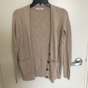 Gorgeous oatmeal Madewell cardigan!
